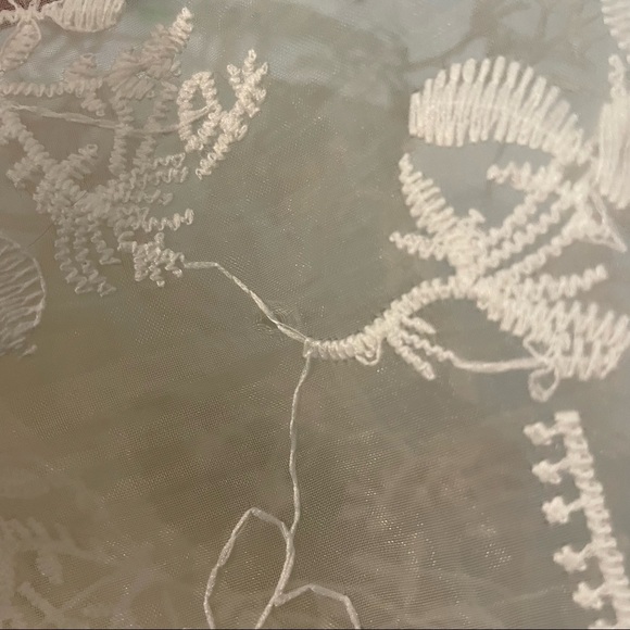 Sheer Embroidered Dress - Picture 10 of 10